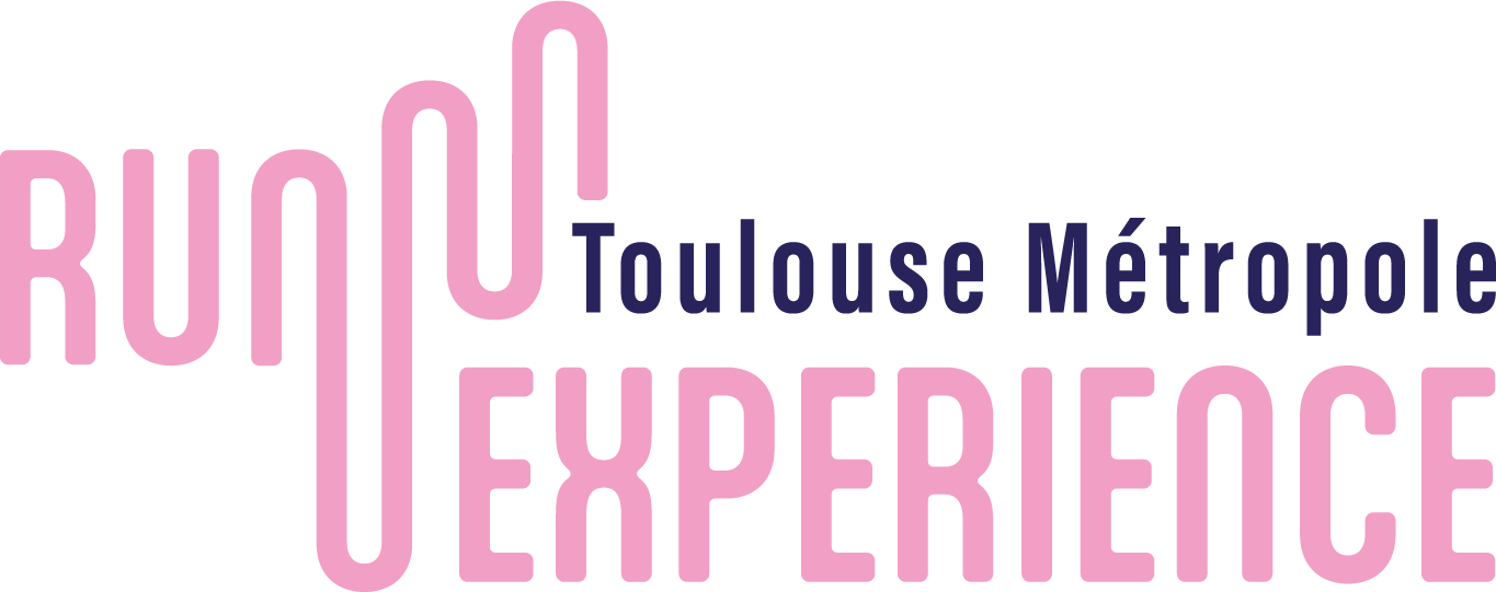 Toulouse Metropole Run Experience Interface Logo TMRE Rose Hauteur