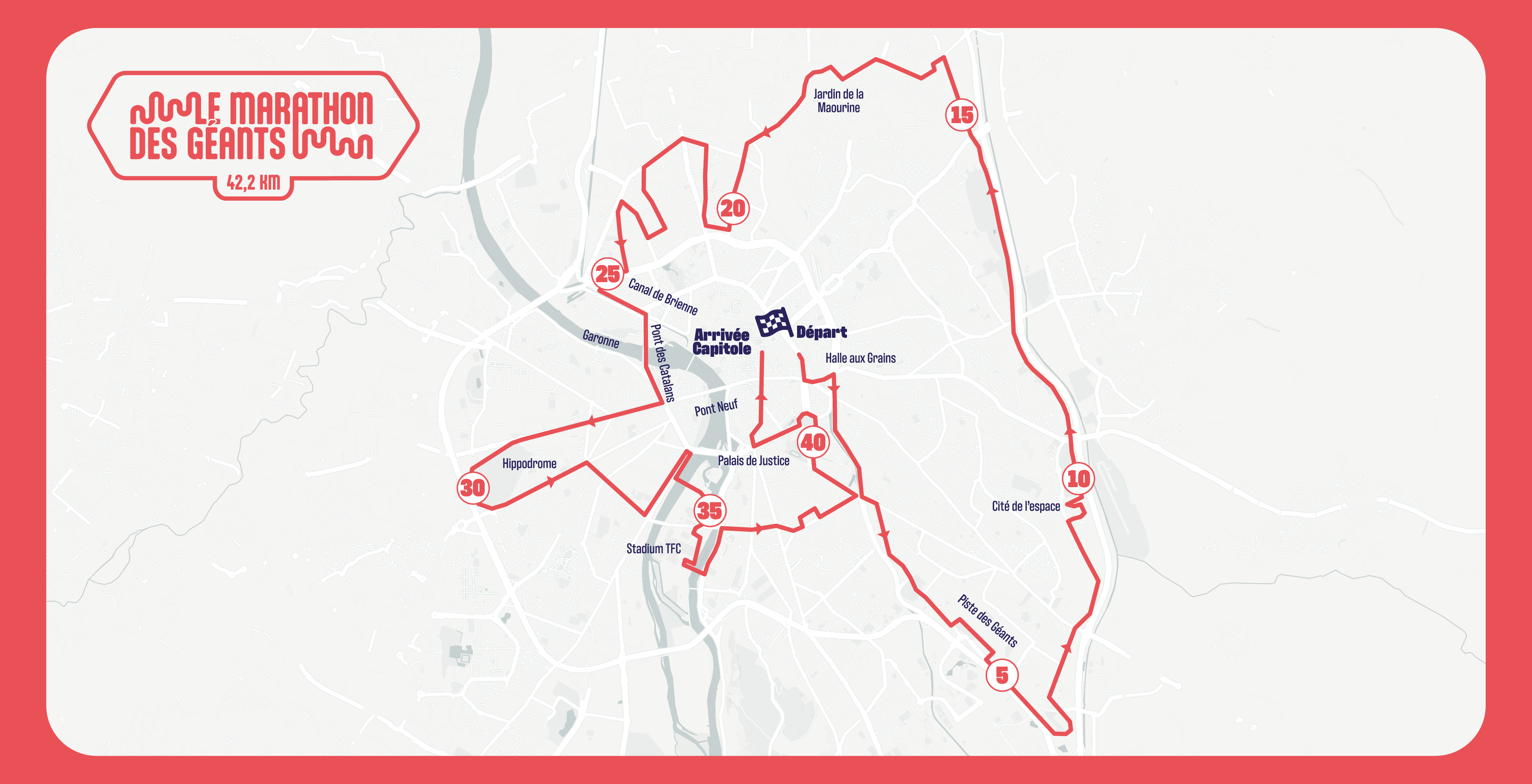 Toulouse Metropole Run Experience Parcours Visuels Marathon Site 06