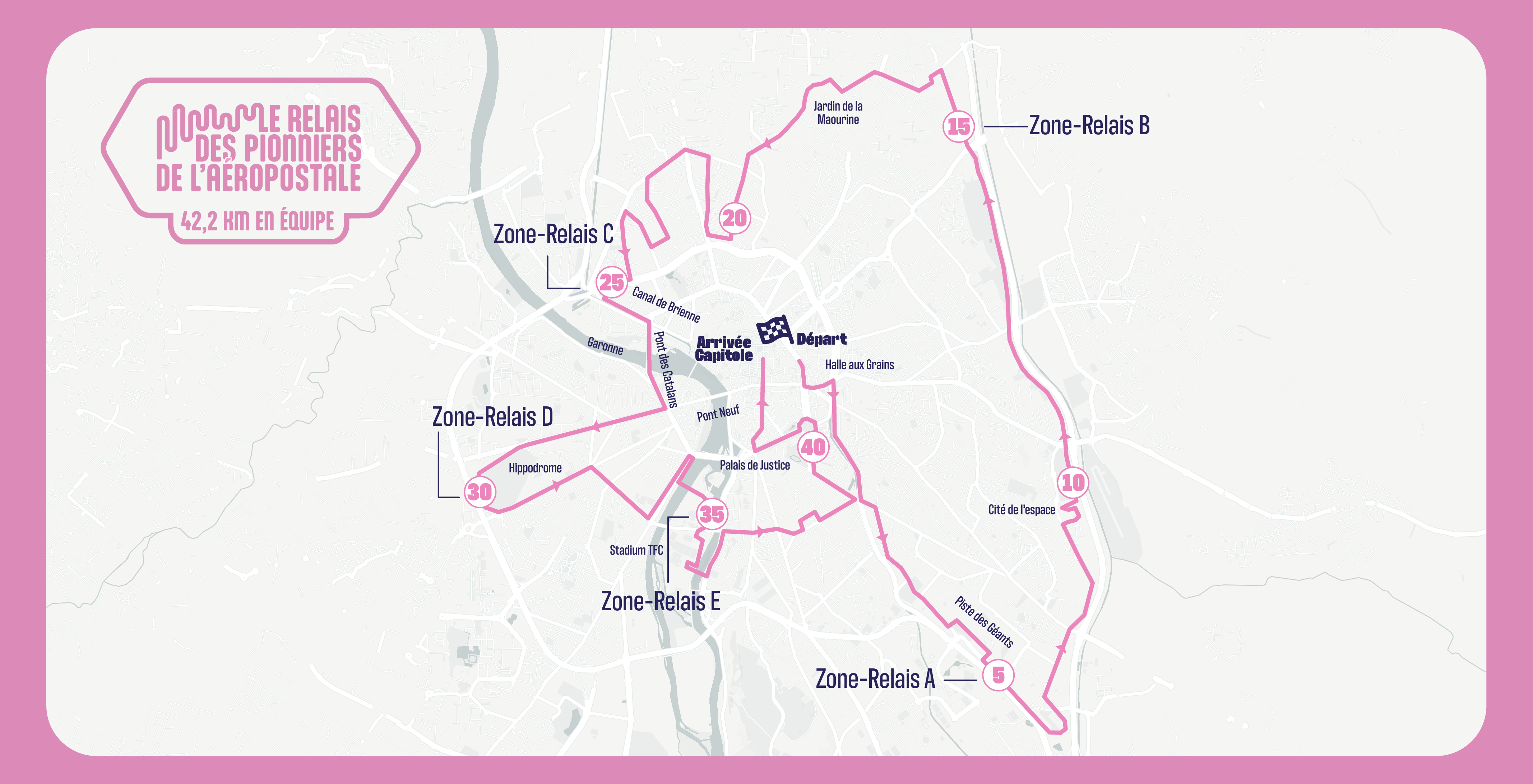 Toulouse Metropole Run Experience Parcours Visuels Marathon Site 07