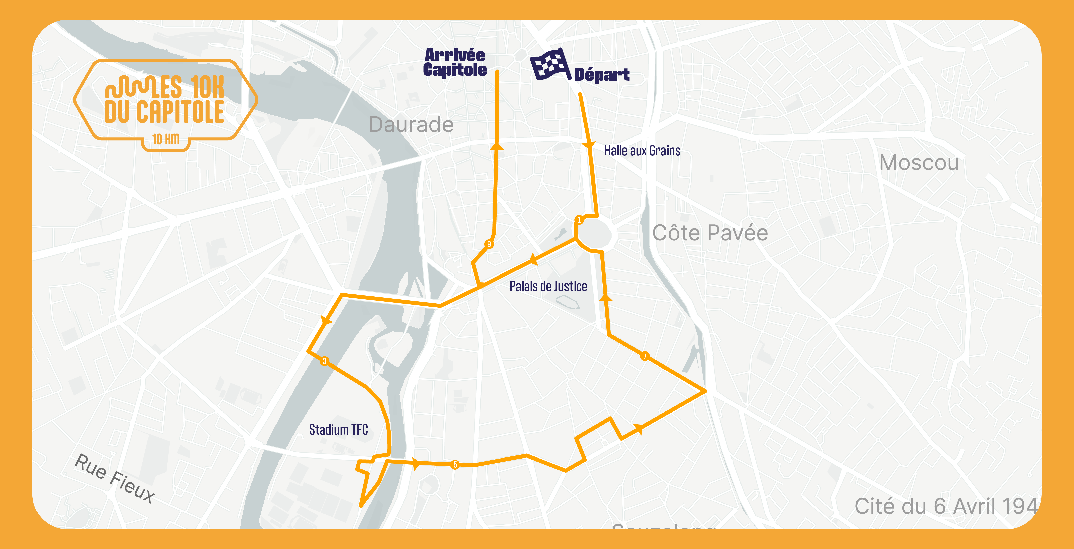 Toulouse Metropole Run Experience Parcours Visuels Marathon Site Copie