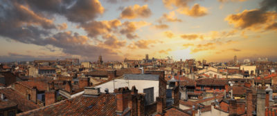 View Of Toulouse Roofs At Sunset
